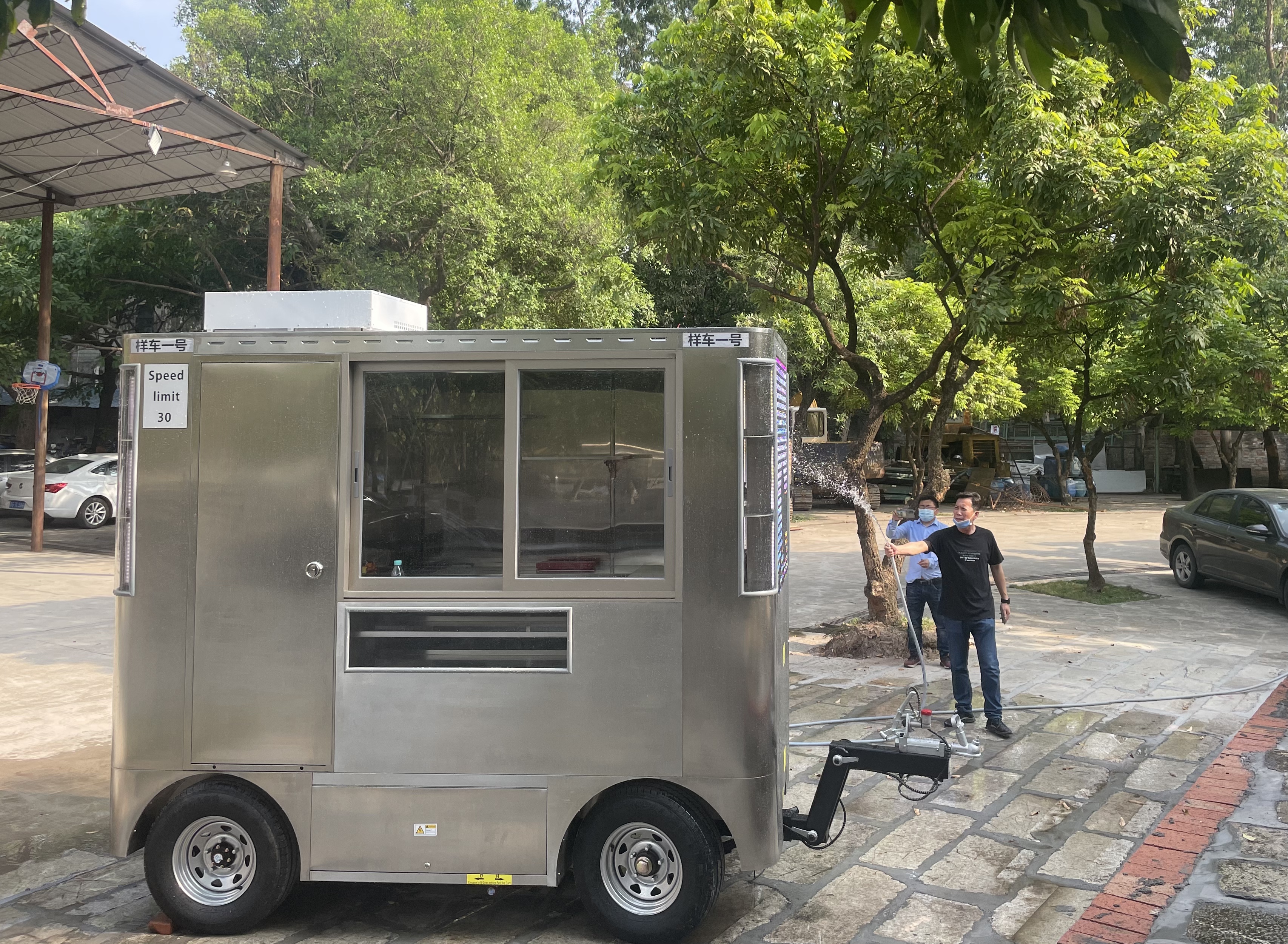 Catering Service Truck B